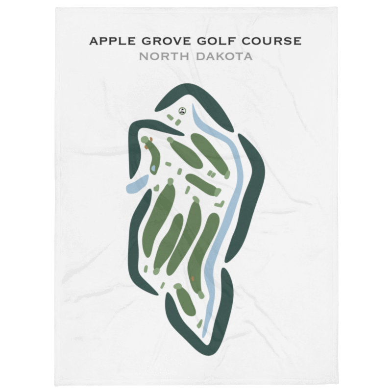 Apple Grove Golf Course, North Dakota - Printed Golf Courses