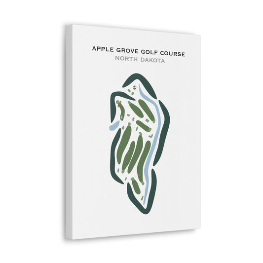 Apple Grove Golf Course, North Dakota - Printed Golf Courses