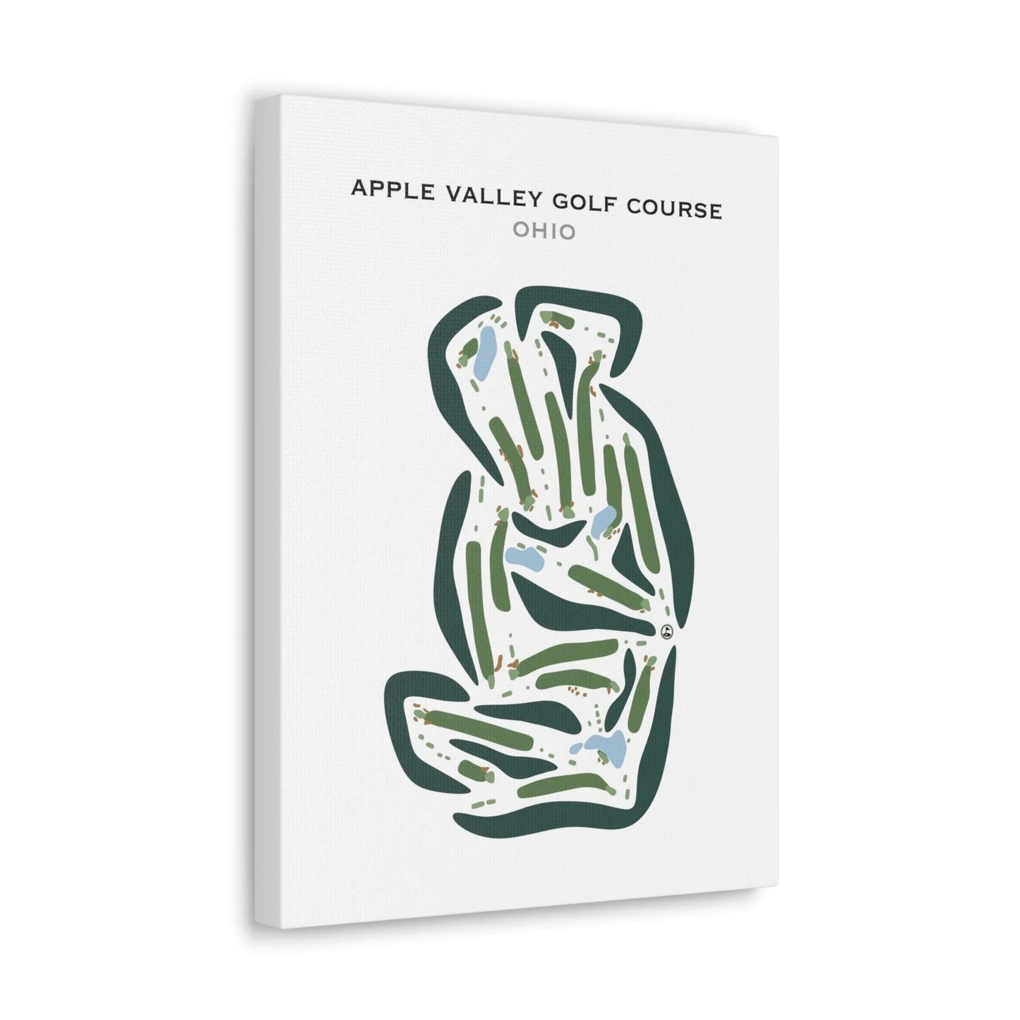 Apple Valley Golf Course, Ohio - Printed Golf Courses