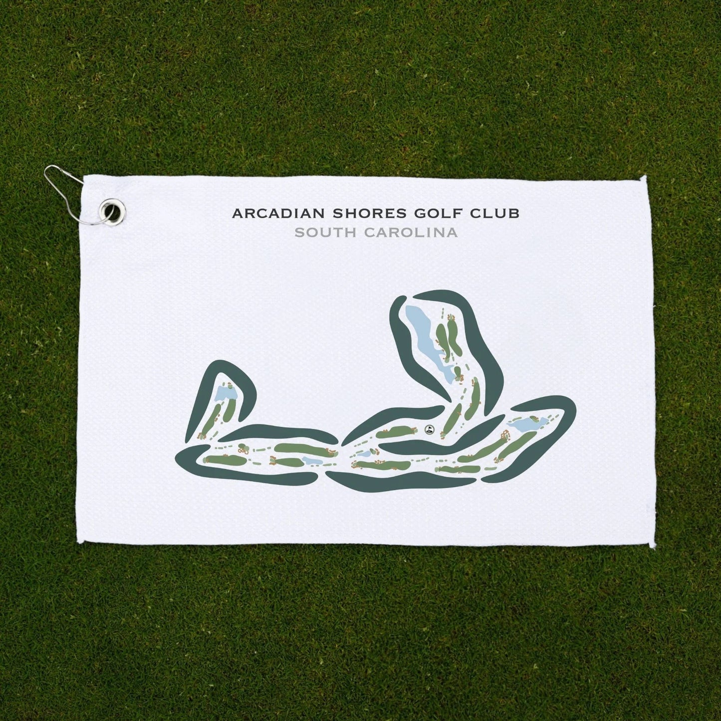 Arcadian Shores Golf Club, South Carolina - Printed Golf Courses