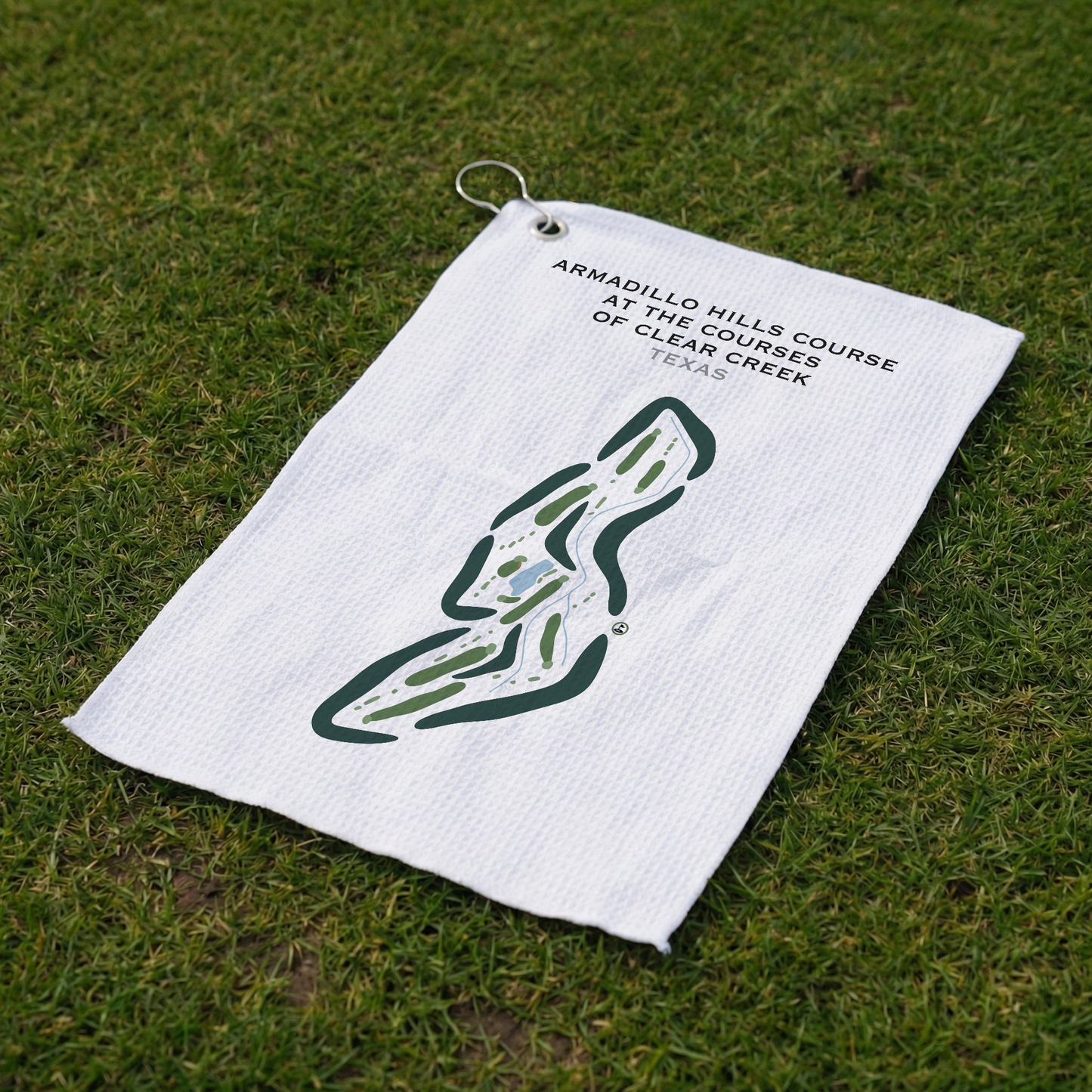 Armadillo Hills Course at The Courses of Clear Creek, Texas - Printed Golf Courses