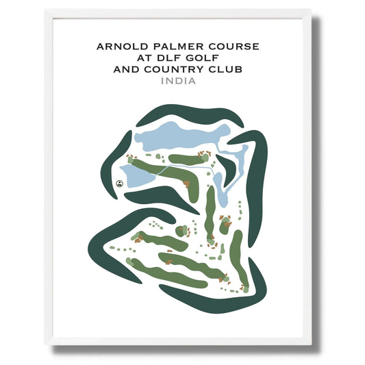 Arnold Palmer Course at DLF Golf and Country Club, India - Printed Golf Courses