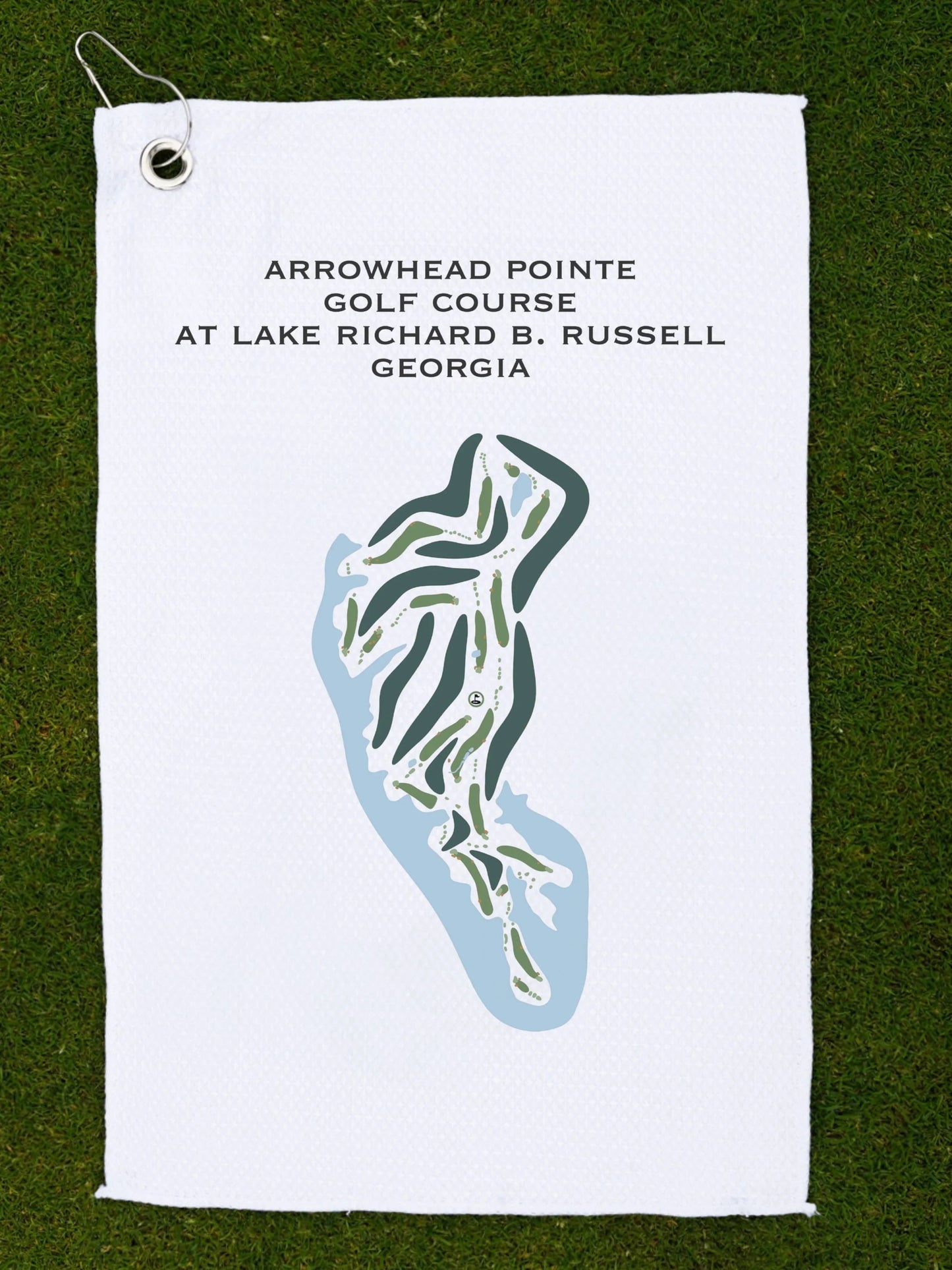 Arrowhead Pointe Golf Course at Richard B. Russell, Georgia - Printed Golf Courses