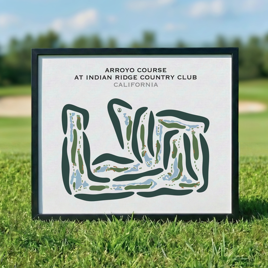 Arroyo Course at Indian Ridge Country Club, California - Printed Golf Courses