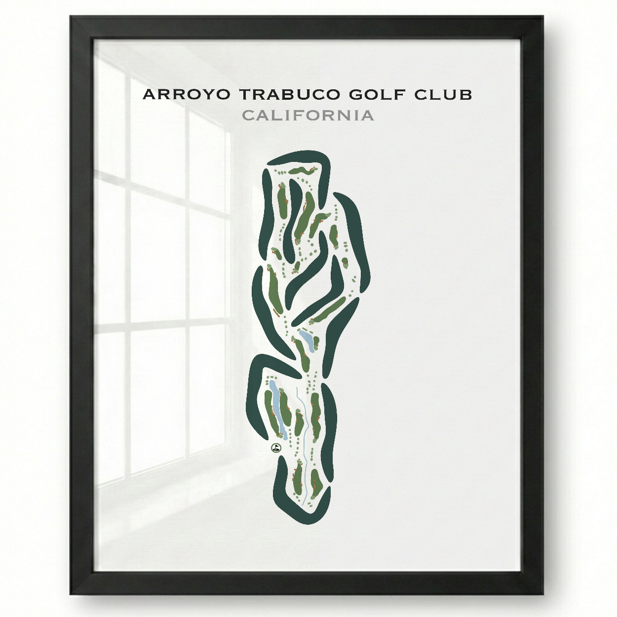 Arroyo Trabuco Golf Club, California - Printed Golf Courses