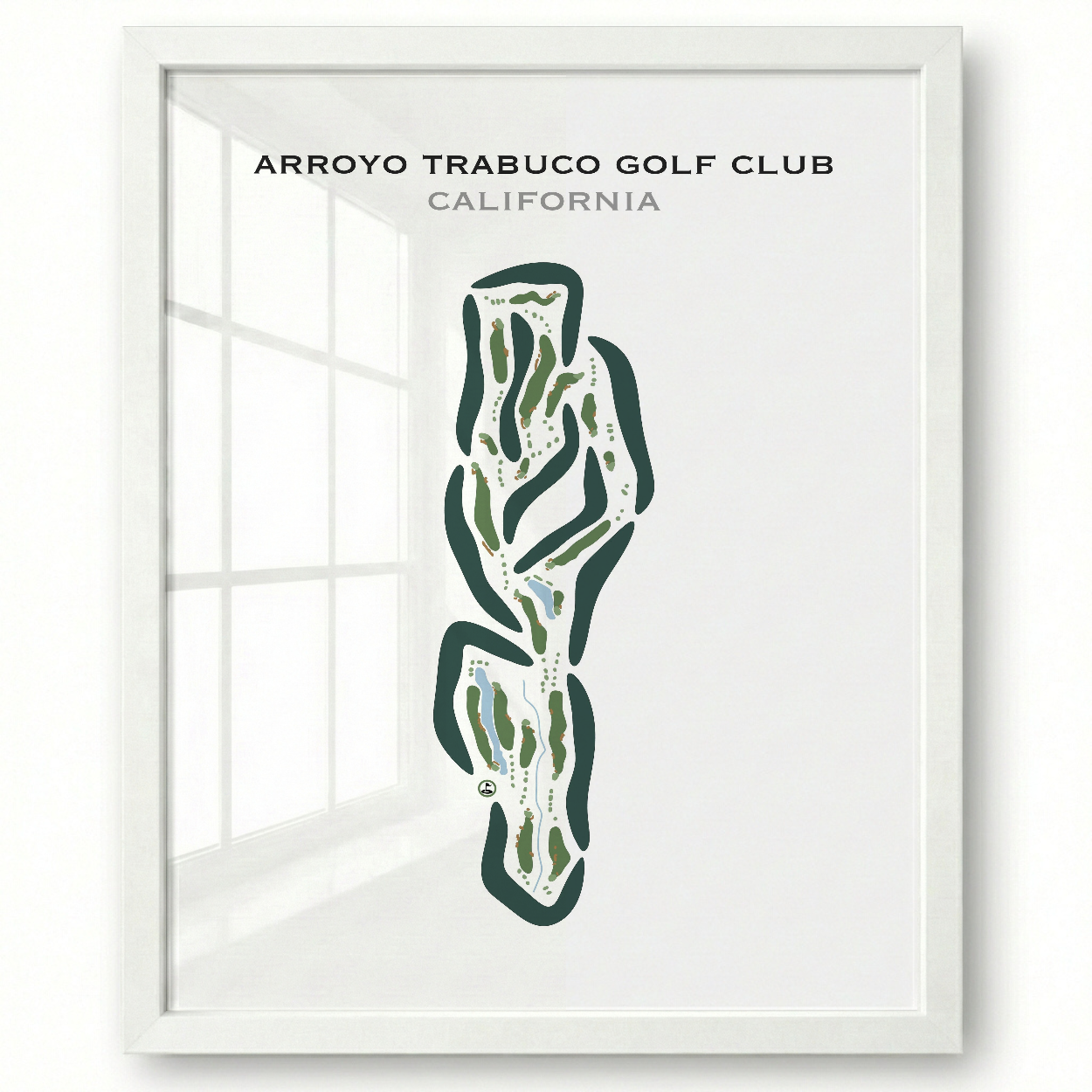 Arroyo Trabuco Golf Club, California - Printed Golf Courses