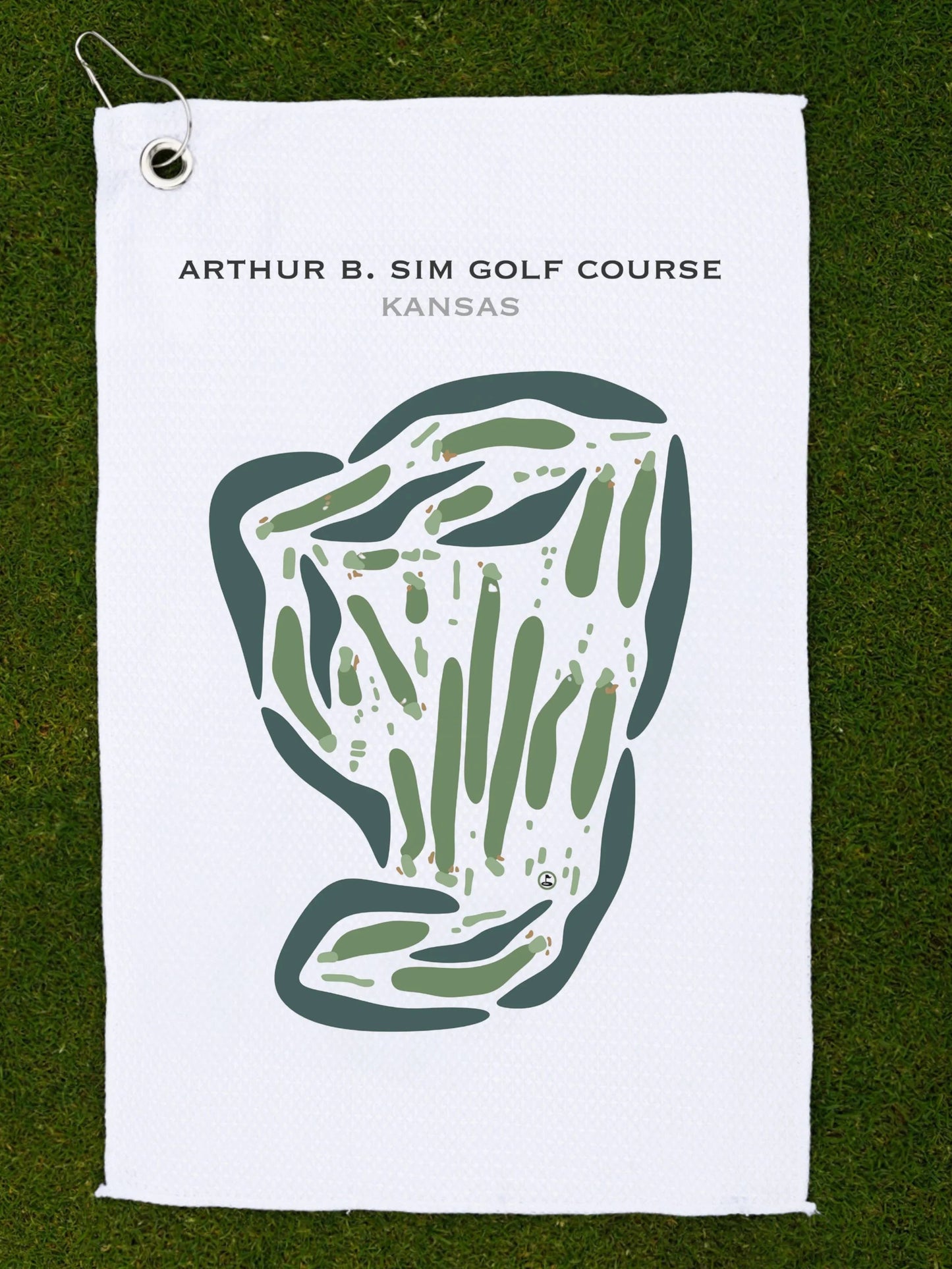 Arthur B. Sim Golf Course, Kansas - Printed Golf Courses