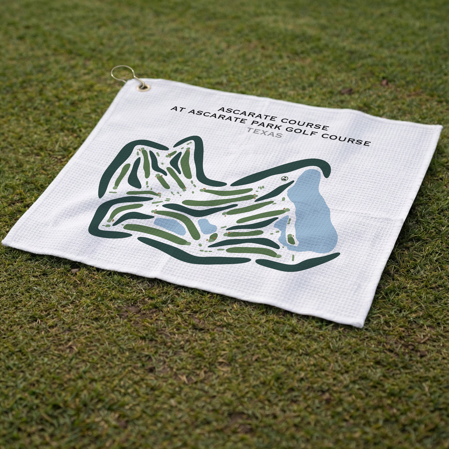 Ascarate Course at Ascarate Park Golf Course, Texas - Printed Golf Courses