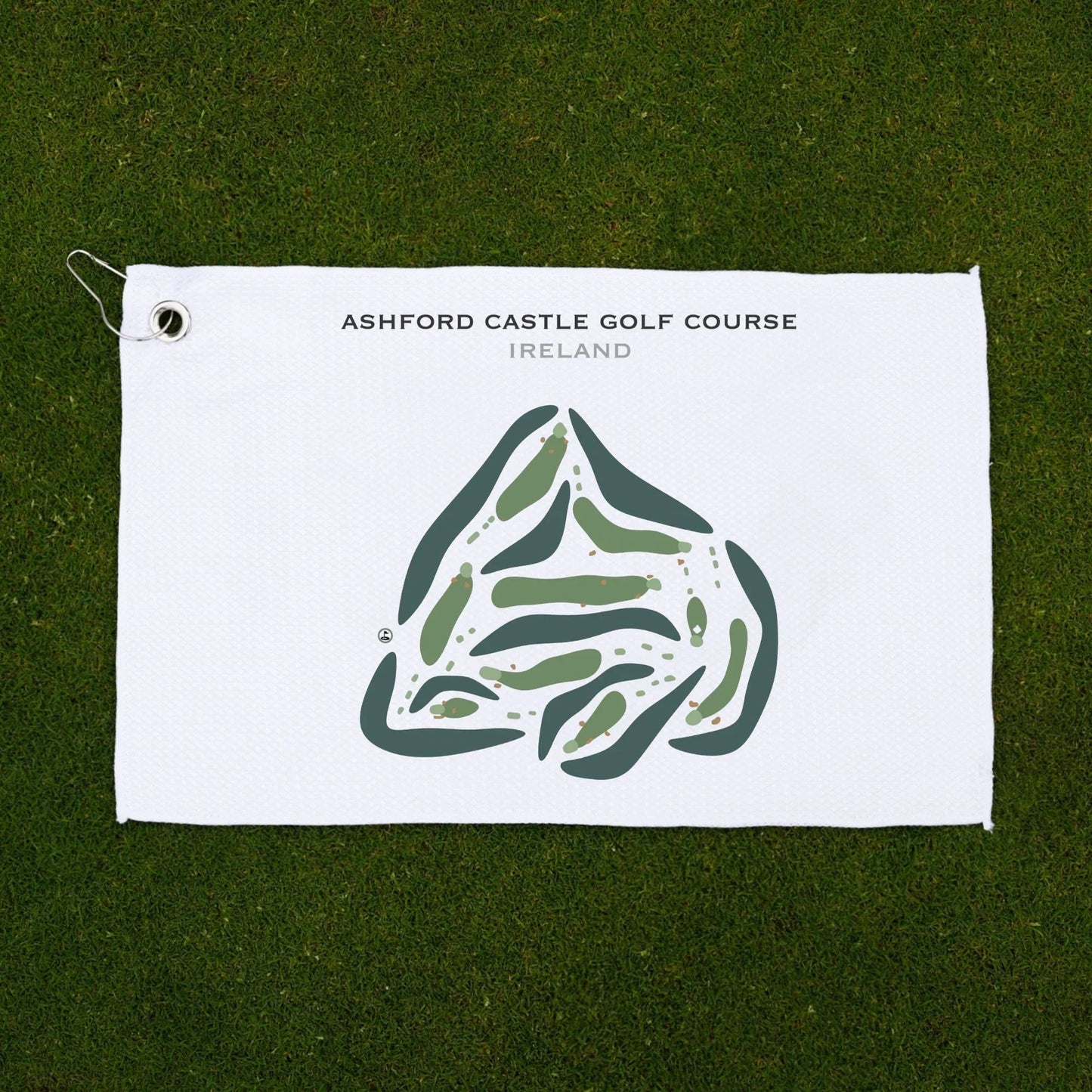 Ashford Castle Golf Course, Ireland - Printed Golf Courses