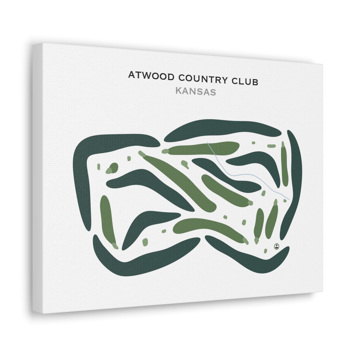Atwood Country Club, Kansas - Printed Golf Courses