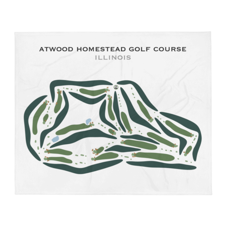 Atwood Homestead Golf Course, Illinois - Printed Golf Courses