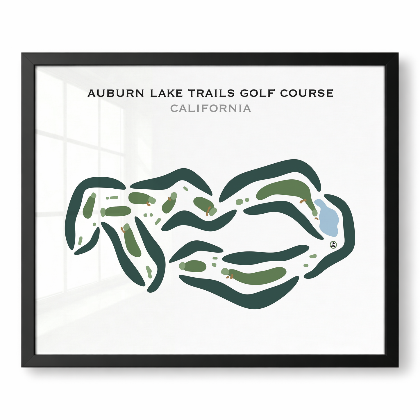 Auburn Lake Trails Golf Course, California - Printed Golf Courses