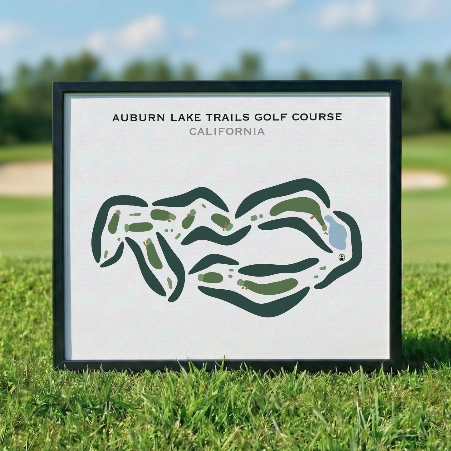 Auburn Lake Trails Golf Course, California - Printed Golf Courses