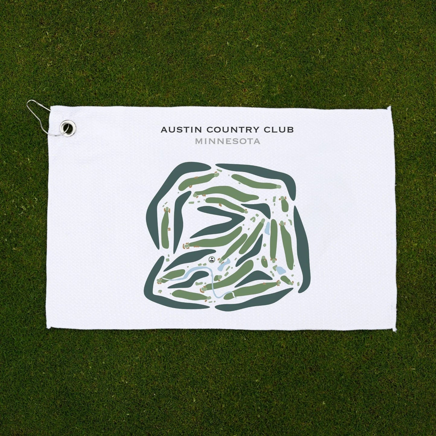 Austin Country Club, Minnesota - Printed Golf Courses