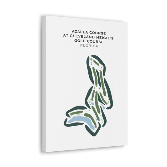 Azalea Course at Cleveland Heights Golf Club, Florida - Printed Golf Courses