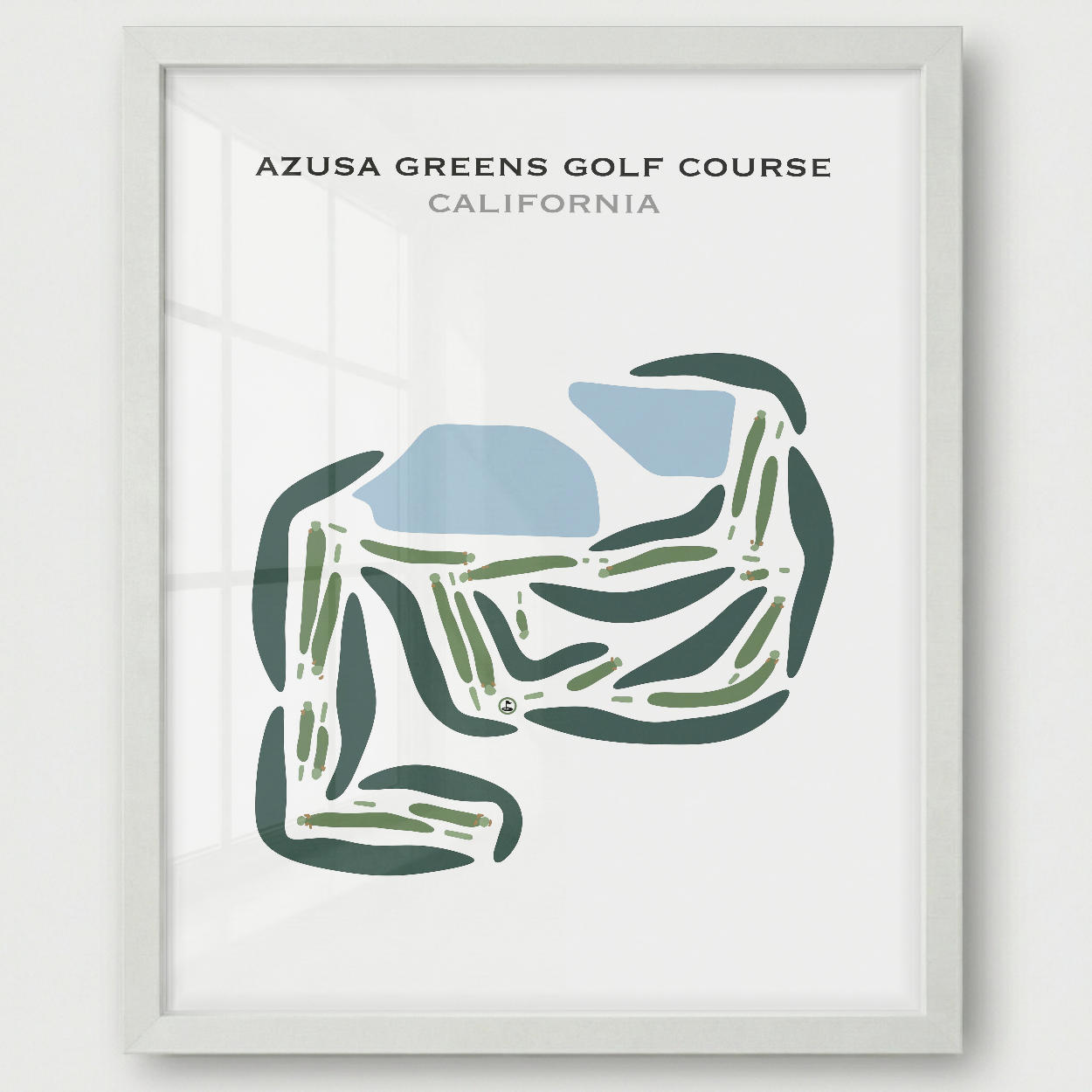 Gator Creek Golf Course, California - Printed Golf Courses