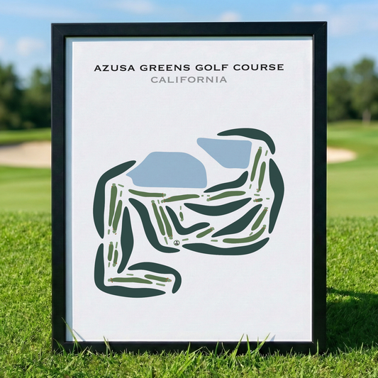 Gator Creek Golf Course, California - Printed Golf Courses