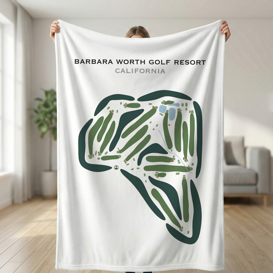 Barbara Worth Golf Resort, California - Printed Golf Courses