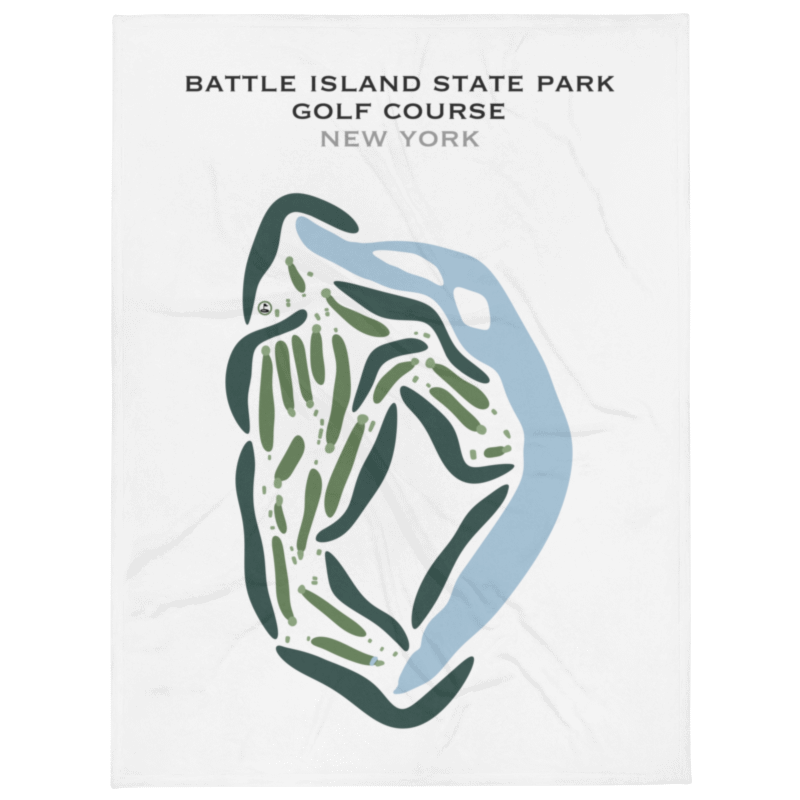 Battle Island State Park Golf Course, New York - Printed Golf Courses