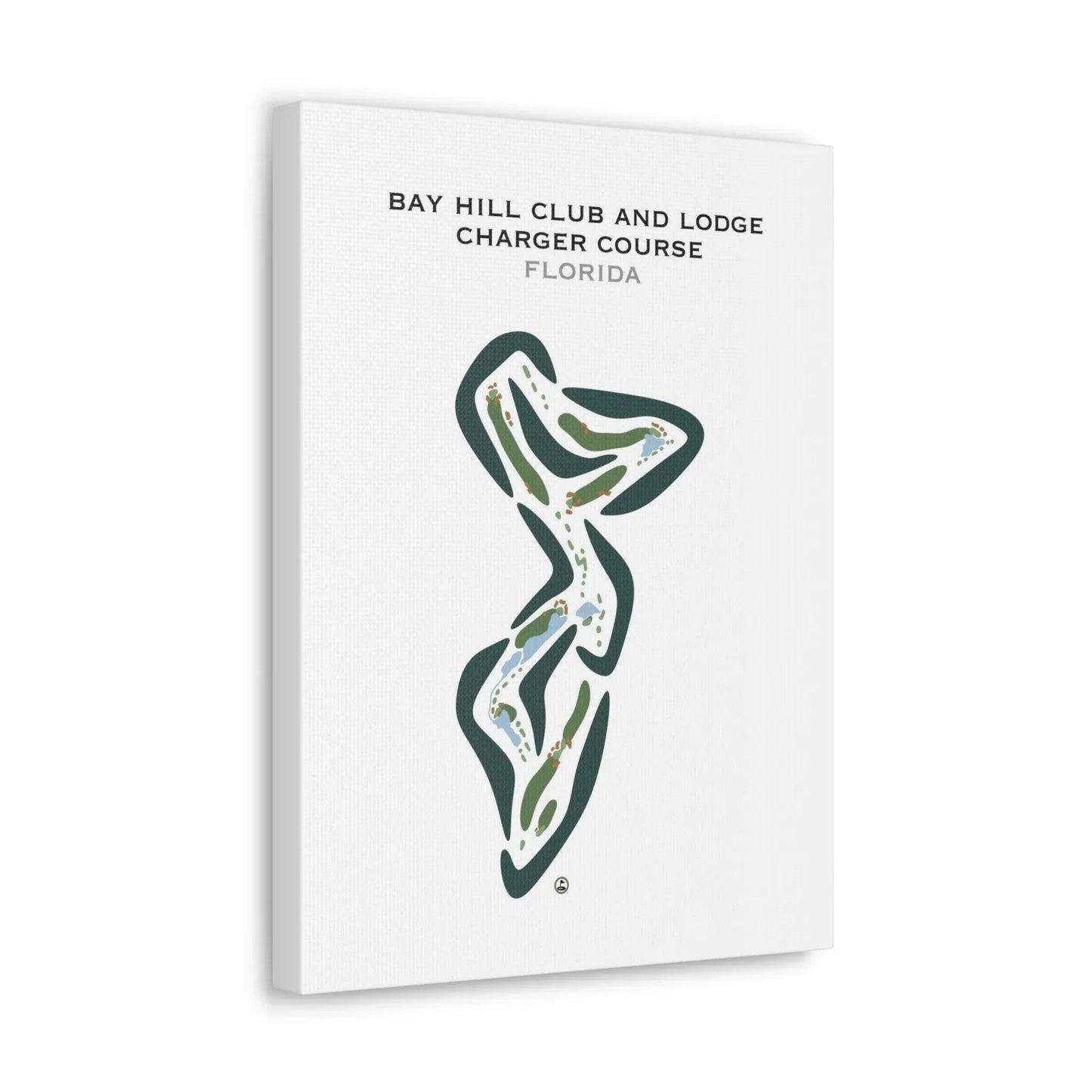 Bay Hill Club and Lodge, Charger Course, Florida - Printed Golf Courses
