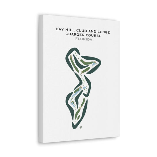 Bay Hill Club and Lodge, Charger Course, Florida - Printed Golf Courses