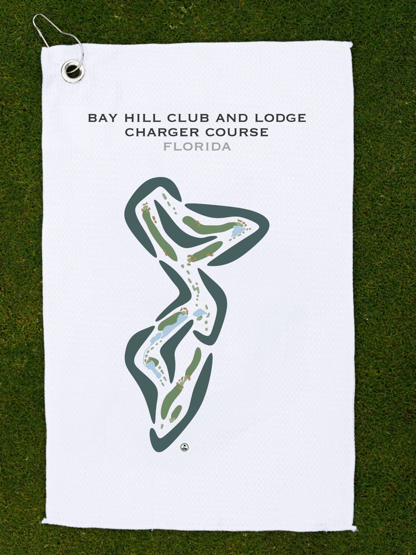Bay Hill Club and Lodge, Charger Course, Florida - Printed Golf Courses
