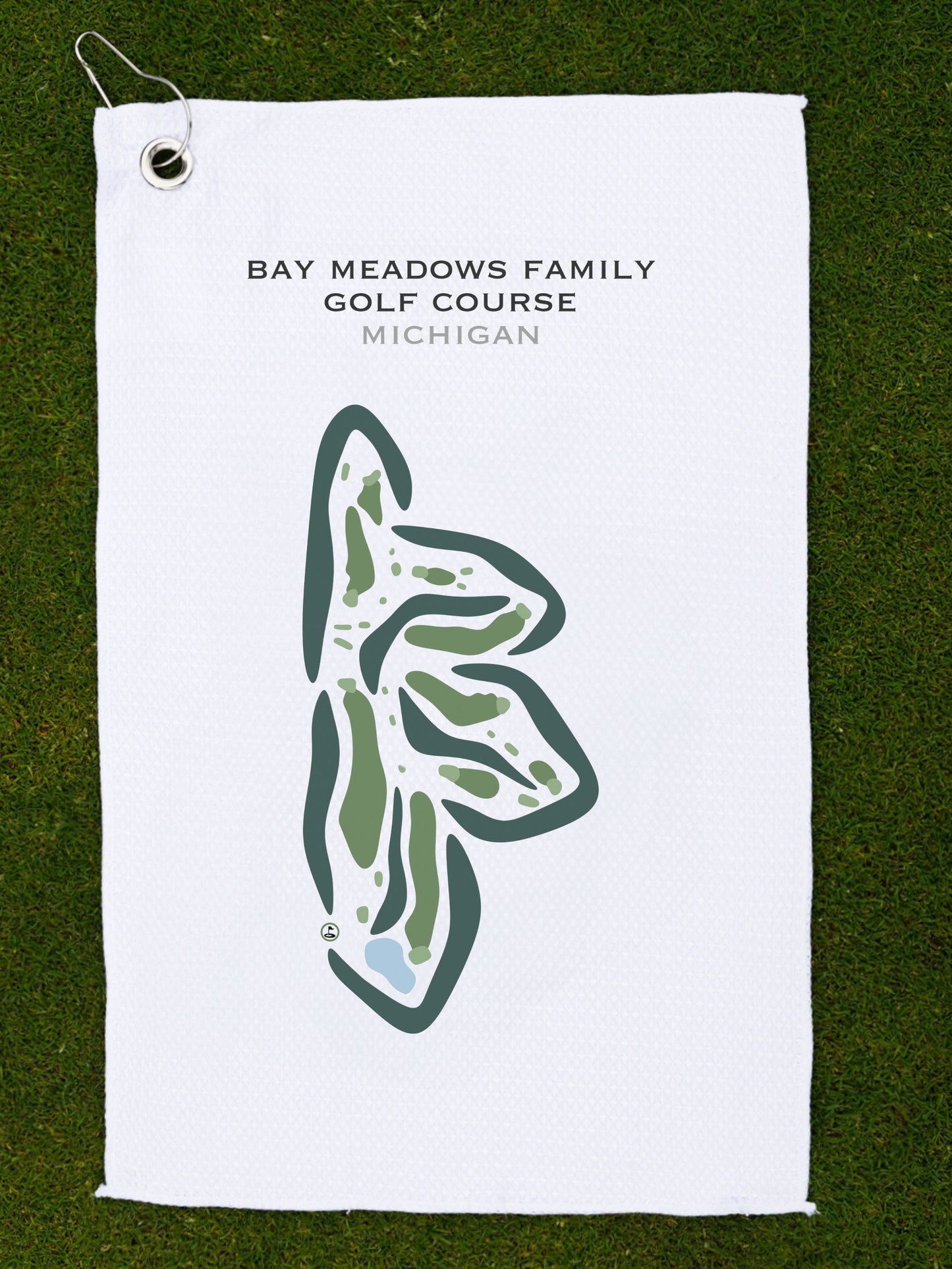 Bay Meadows Family Golf Course, Michigan - Printed Golf Courses
