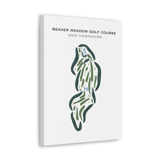 Beaver Meadow Golf Course, New Hampshire - Printed Golf Courses