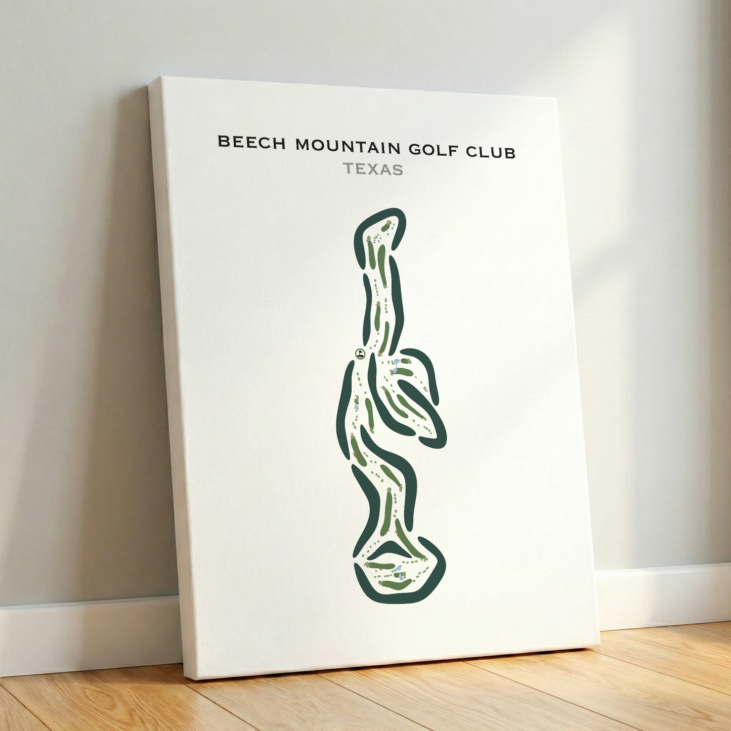 Beech Mountain Golf Club, North Carolina - Printed Golf Courses
