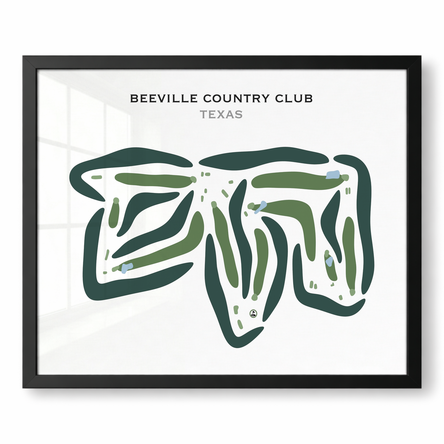 Beeville Country Club, Texas - Printed Golf Courses