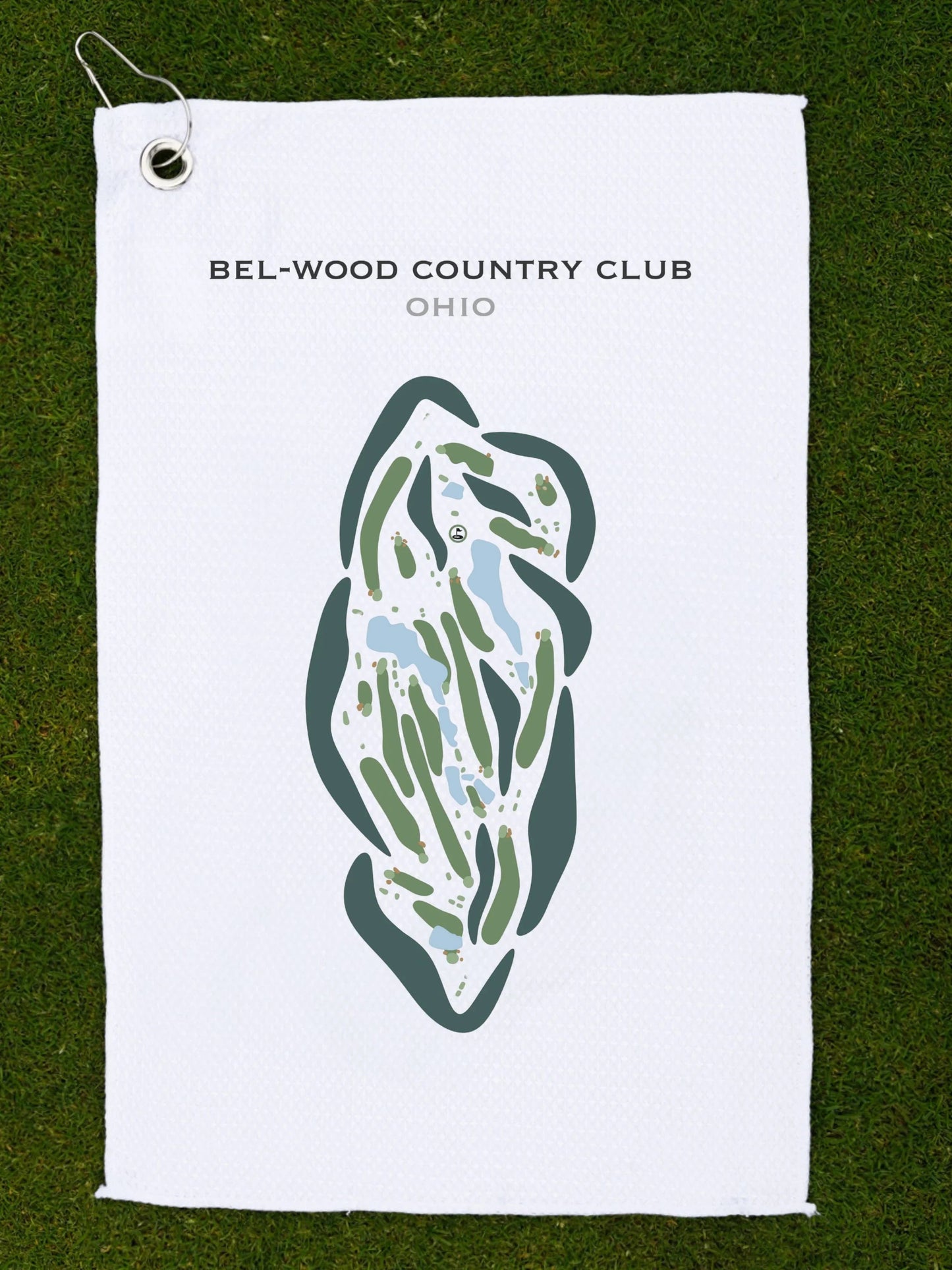 Bel-Wood Country Club, Ohio - Printed Golf Courses