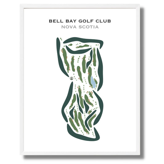 Bell Bay Golf Club, Nova Scotia - Printed Golf Courses