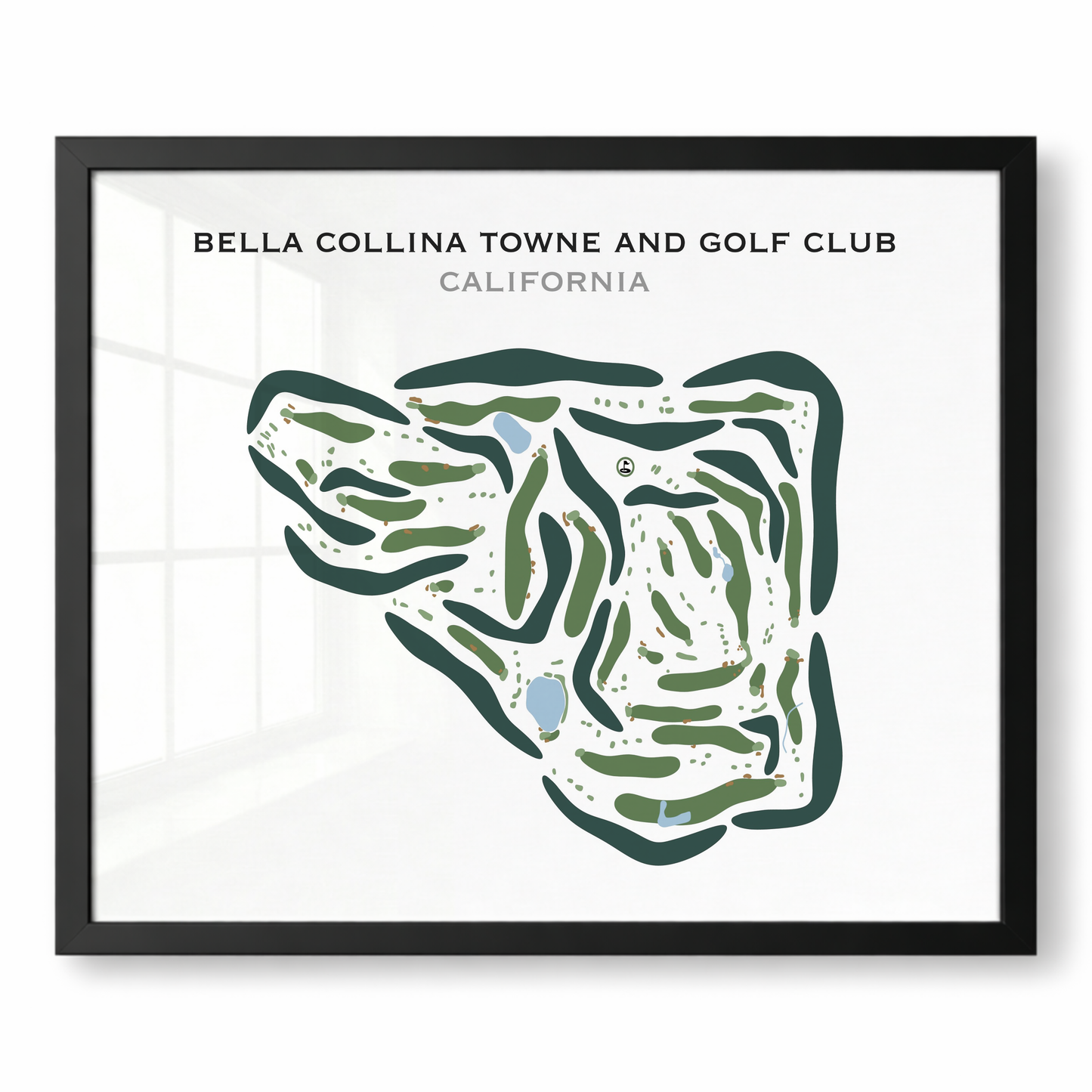 Bella Collina Towne & Golf Club, California - Printed Golf Courses