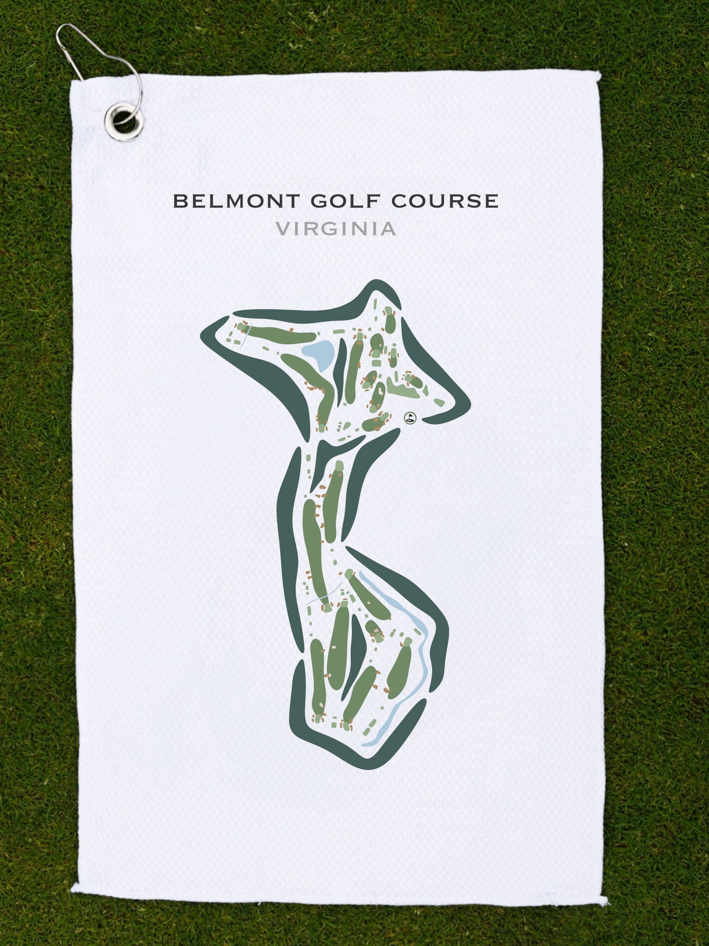 Belmont Golf Course, Richmond, Virginia - Printed Golf Courses