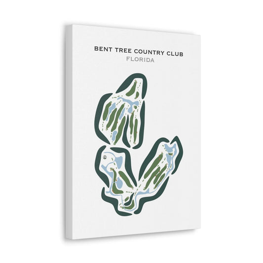 Bent Tree Country Club, Florida - Printed Golf Courses