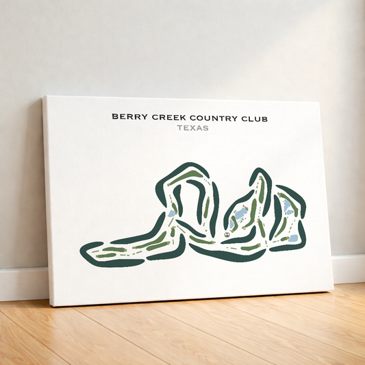 Berry Creek Country Club, Texas - Printed Golf Courses