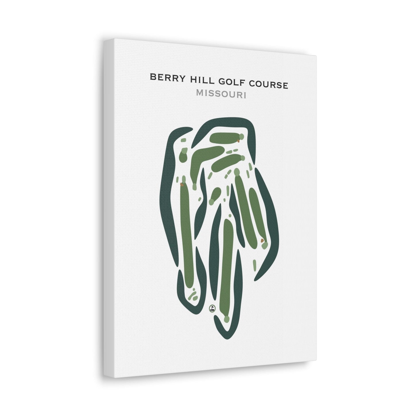 Berry Hill Golf Course, Missouri - Printed Golf Courses
