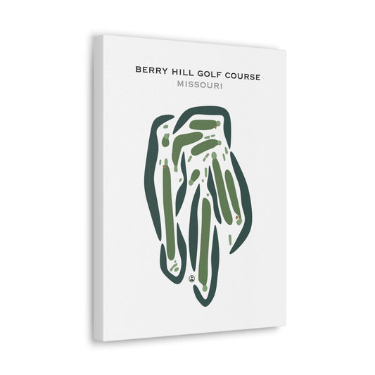 Berry Hill Golf Course, Missouri - Printed Golf Courses