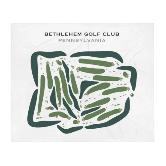 Bethlehem Golf Club, Pennsylvania - Printed Golf Courses