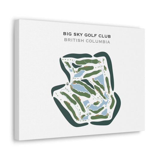 Big Sky Golf Club, British Columbia - Printed Golf Courses