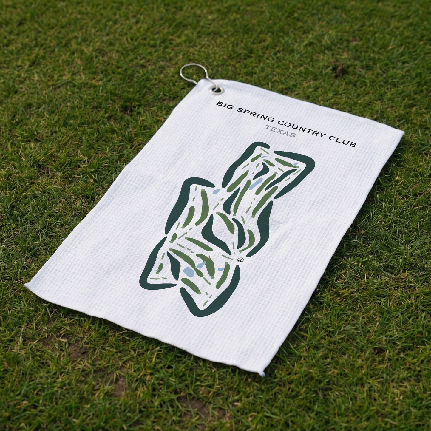 Big Spring Country Club, Texas - Printed Golf Courses