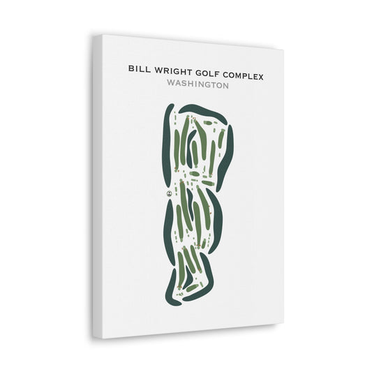 Bill Wright Golf Complex, Washington - Printed Golf Courses