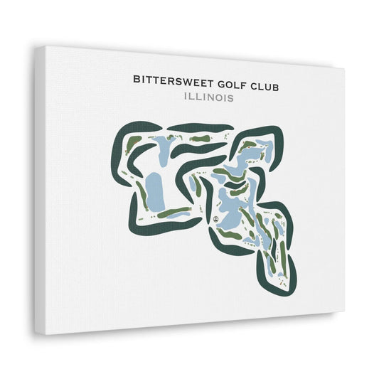 Bittersweet Golf Club, Illinois - Printed Golf Courses
