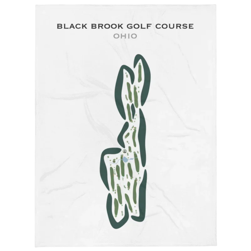 Black Brook Golf Course, Ohio - Printed Golf Courses