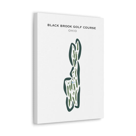 Black Brook Golf Course, Ohio - Printed Golf Courses