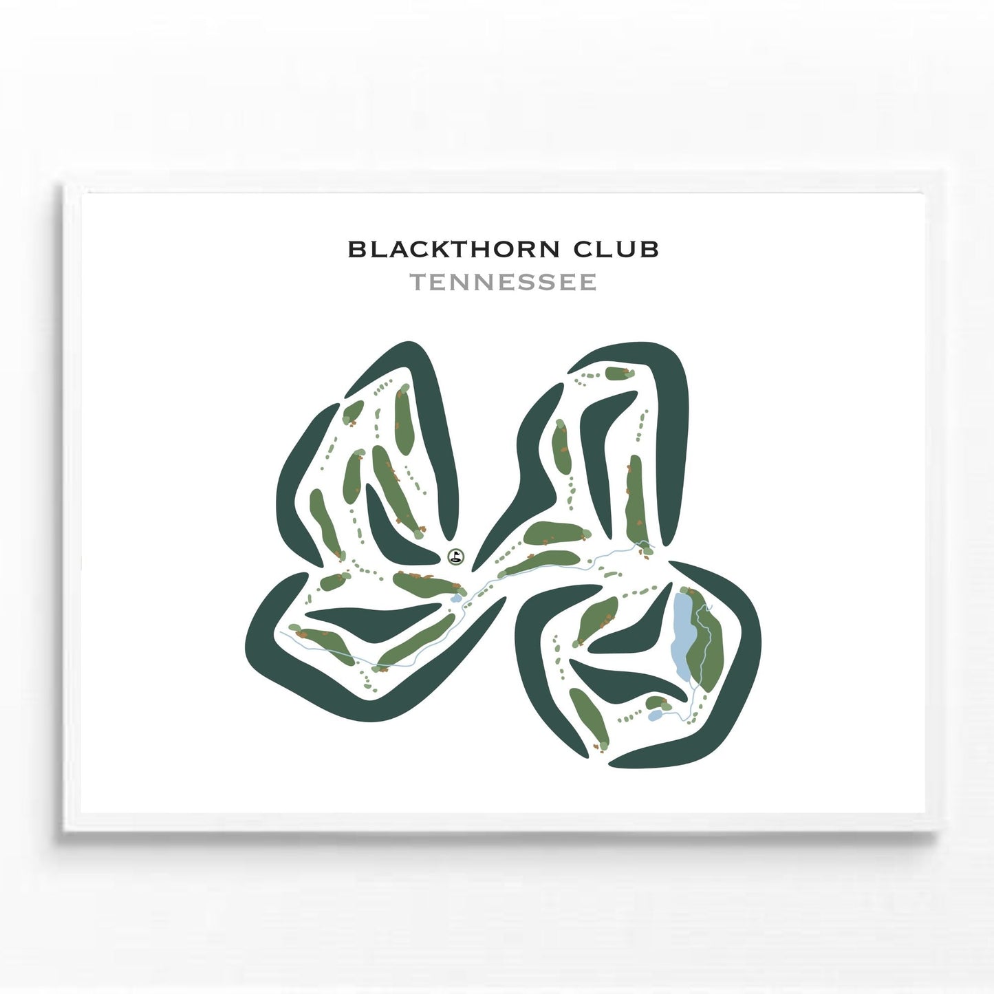 Blackthorn Club, Tennessee - Printed Golf Courses