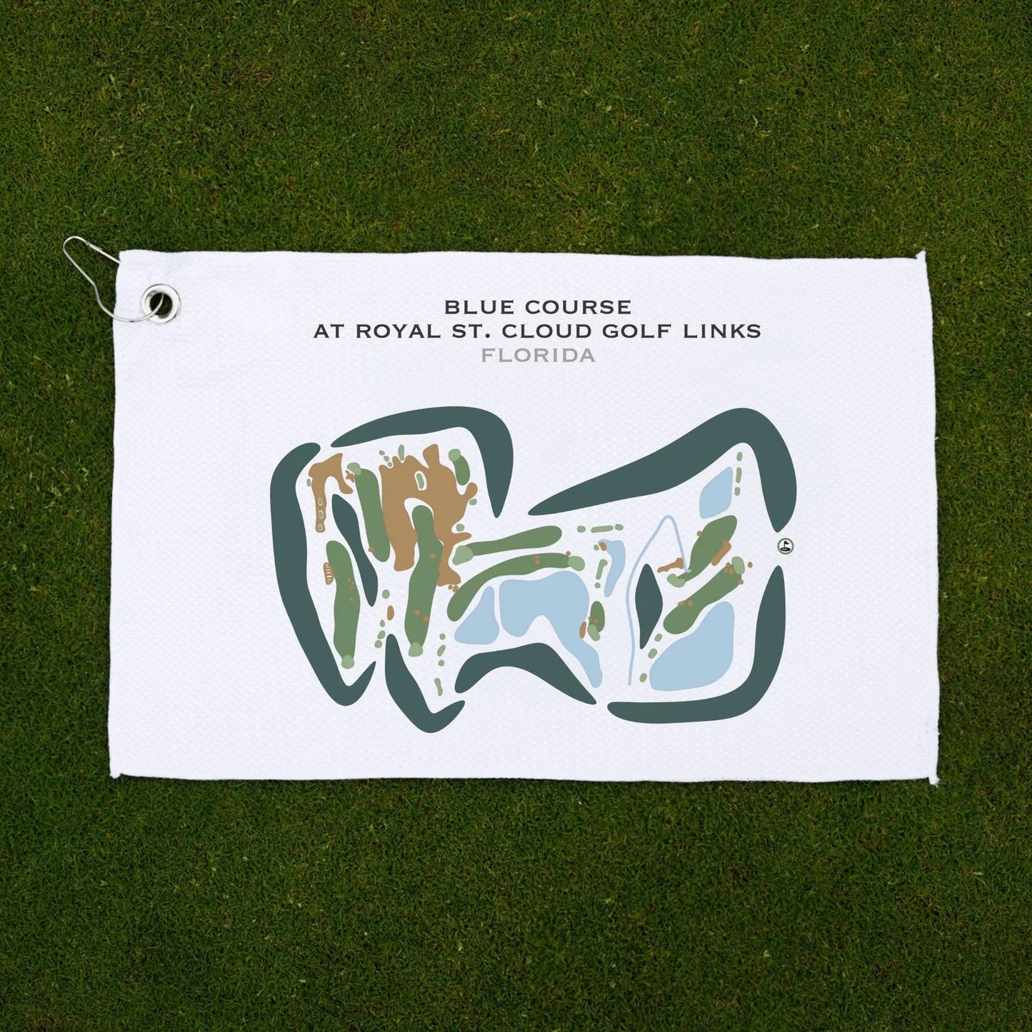 Blue Course at Royal St Cloud Golf Links, Florida - Printed Golf Courses