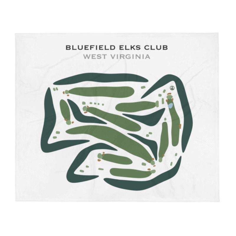 Bluefield Elks Country Club, West Virginia - Printed Golf Courses