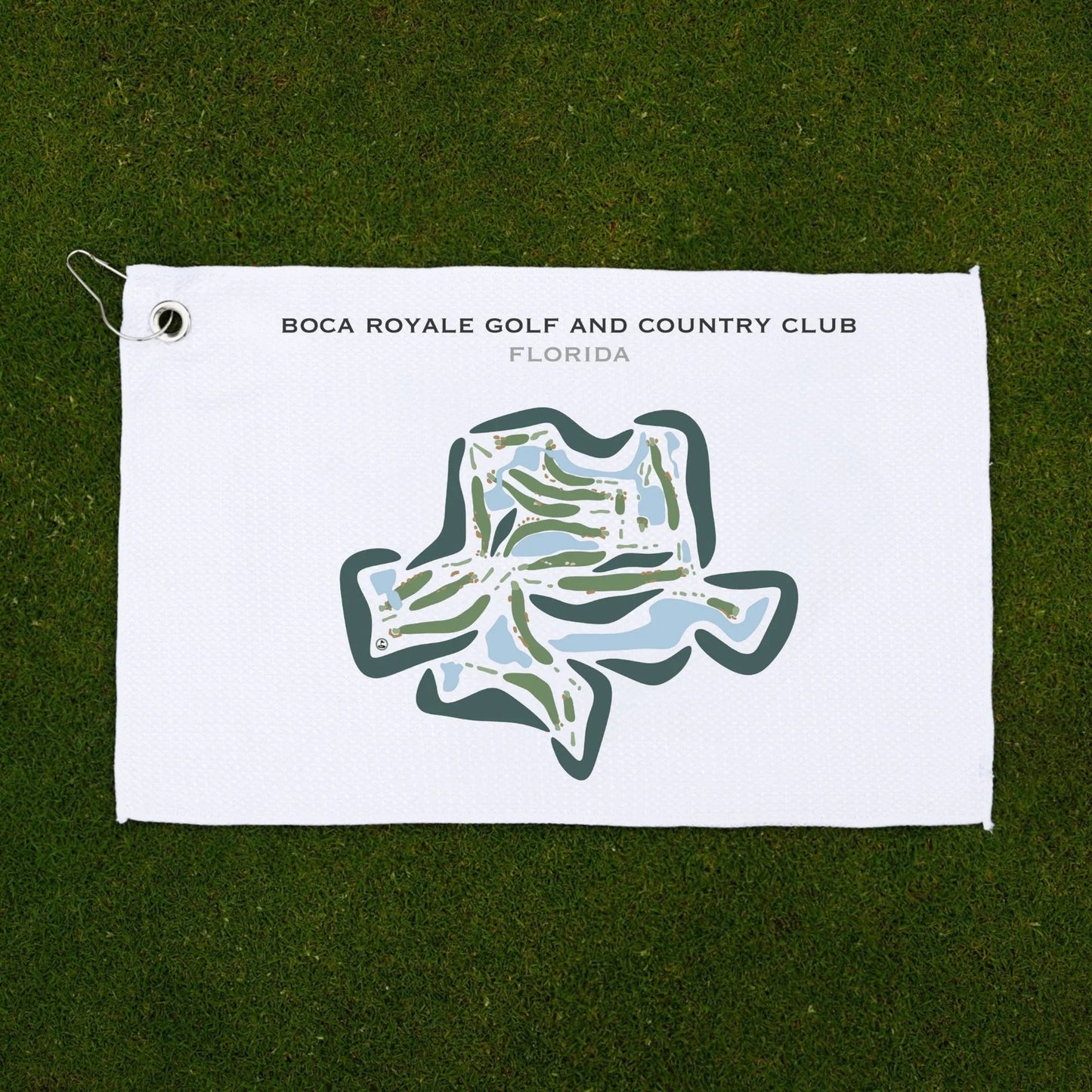 Boca Royale Golf & Country Club, Florida - Printed Golf Courses