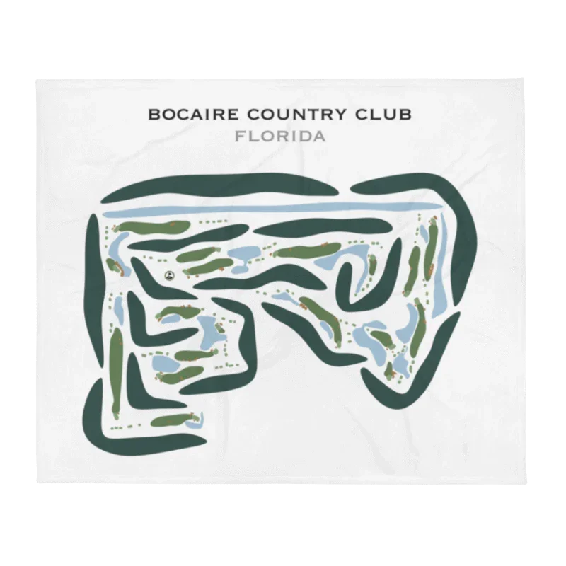 Bocaire Country Club, Florida - Printed Golf Courses